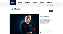 Desktop Screenshot of justitsolutions.com