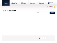 Tablet Screenshot of justitsolutions.com